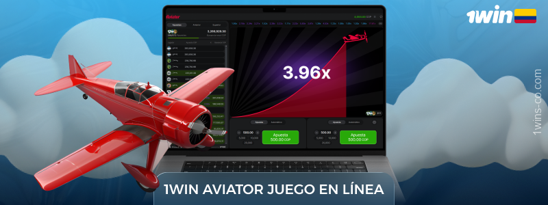 Aviator 1WIN es un emocionante juego de choque popular entre los jugadores colombianos